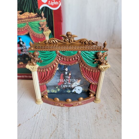 Carlton cards 1999 phantom of the Opera vintage music light up ornament Xmas - Picture 1 of 7